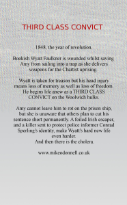 Third Class Convict Back Cover